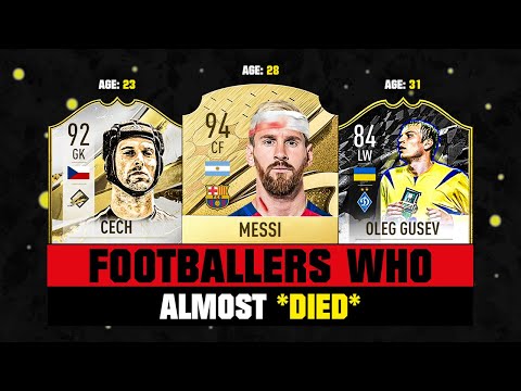 FOOTBALLERS Who ALMOST DIED! 💔😰 ft. Messi, Cech, Oleg Gusev...