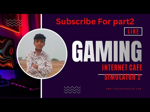 I Opened my own internet cafe by internet cafe simulator 2.. Ep 01.