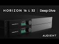 Video: Audient Horizon-32 Interfaz de Audio 50 Entradas / 50 Salidas