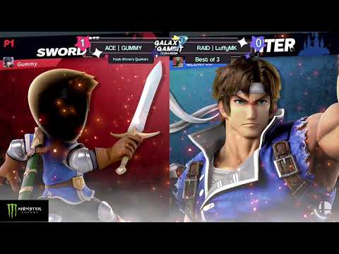 GGxC 6 - ACE  GUMMY (Chrom) Vs. RAID  LuffyMK (Sephiroth, Richter) - Pools: Winners Quarter-Final