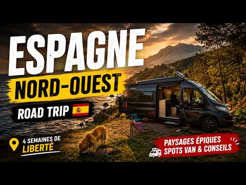 Espagne, Galice et Asturies en van