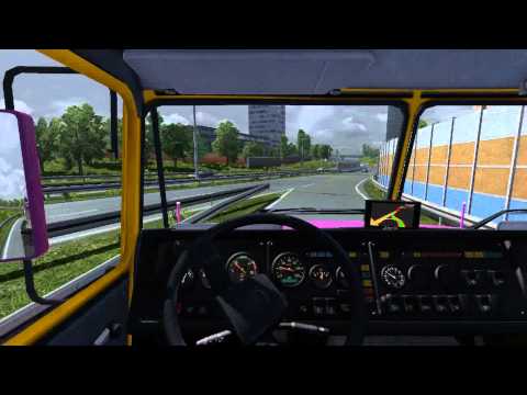 Euro Truck Simulator 2 URAL 43202 Warszawa - Wroclaw