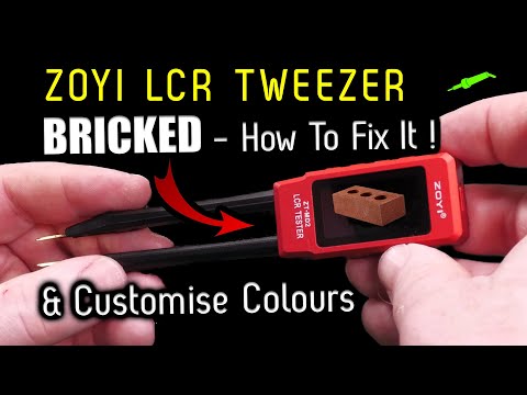 🔴 Zoyi ZT-MD2 Firmware Glitch Recovery and Customising Screen Colours - No.1419