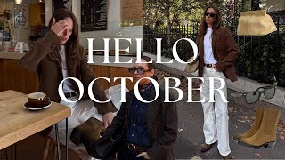 October in Ireland 🍂 a countryside dog walk, *HUGE* Autumn fashion & Decor Haul, Demellier unboxing