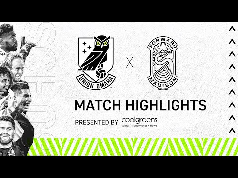Coolgreens Match Highlights: Union Omaha vs. Forward Madison FC