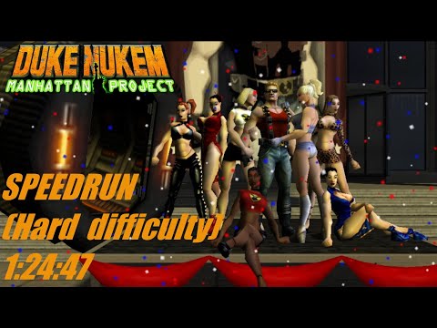 Duke Nukem: Manhattan Project Any% (Hard) Speedrun in 1:24:47