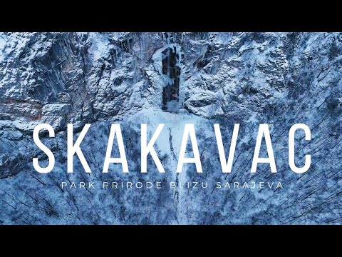 Zimska bajka Parka prirode ( Vodopad ) Skakavac – tišina snijega i vodopad ❄️