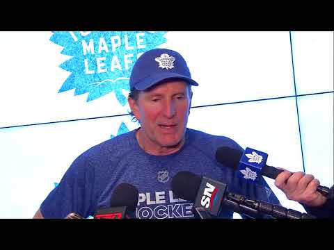 Maple Leafs Practice: Mike Babcock - March 12, 2018
