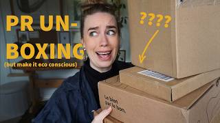 Who sends me gifts? // Can I unbox PR gifts and still be an environmentalist?
