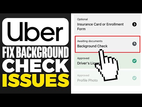 How To Fix Uber App Background Check Issues (2025)