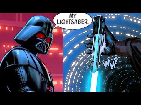 When Darth Vader Lost his Blue Lightsaber AGAIN(Canon) - Star Wars Comics Explained