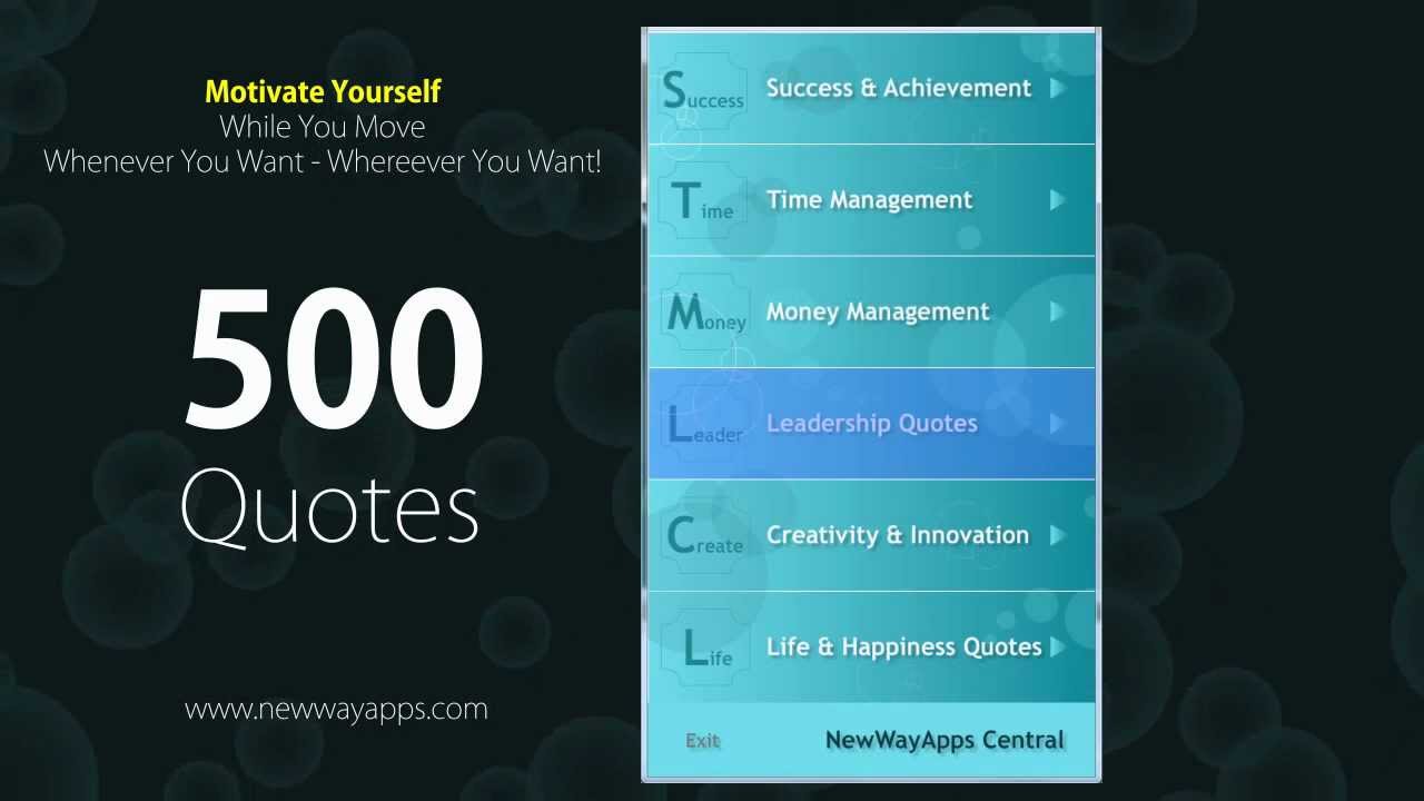 500 Success & Motivational Quotes - Android App