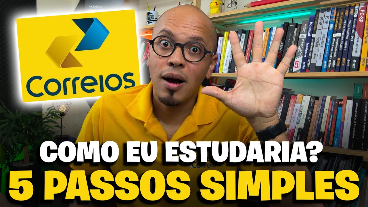 COMO EU COMEÇARIA ESTUDAR PARA O CONCURSO CORREIOS 2024 [PRÉ EDITAL]