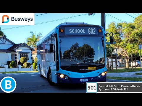 Busways Ryde 3059 ST Volvo B8RLE Euro 6 Custom CB80 bus ride.