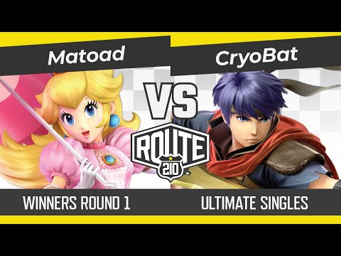 Route 210: Matoad (Peach) vs CryoBat (Ike) Winners Round 1