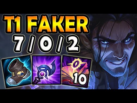 T1 Faker SYLAS MID vs LEBLANC - Ranked Korea ✅