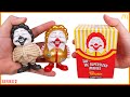 Opening 12 Mc Supersized Ronald McDonald Mystery Mini Boxes SERIES 2