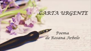 CARTA URGENTE - De Rosana Arbelo - Voz: Ricardo Vonte