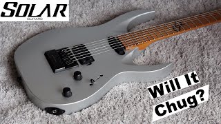 Video thumbnail for Solar Guitars AB1 Review by KDH
