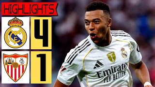 Real Madrid vs Sevilla 4-1 Highlights and Goals | LALIGA 2026