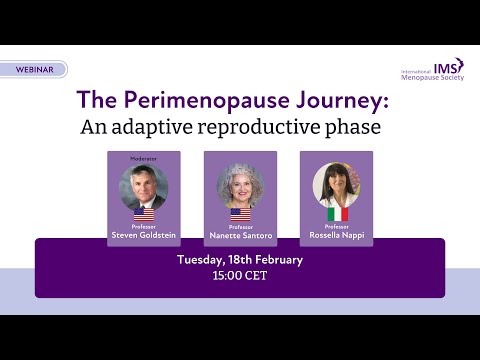 video:The Perimenopause Journey: An adaptive reproductive phase