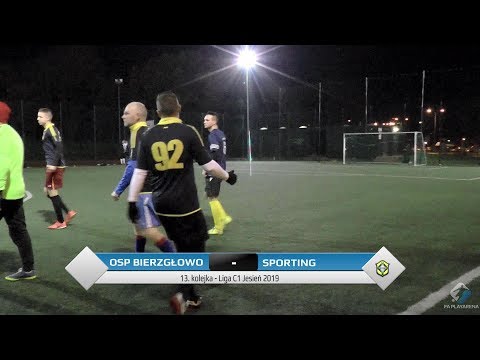 OSP Bierzgłowo - Sporting Kowalewo - Liga C1 (13. kolejka Jesień 2019)