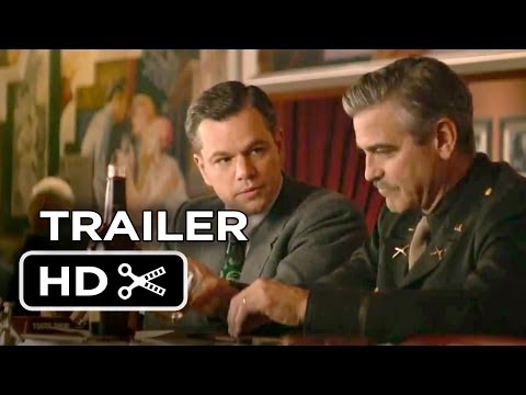 The Monuments Men Official Trailer #2 (2013) - George Clooney, Matt Damon Movie HD