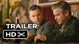 The Monuments Men Official Trailer #2 (2013) - George Clooney, Matt Damon Movie HD