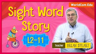 Easy English: WorldCom Edu Sight Word Stories Level 2 11강 | 사이트워드 Story Level 2