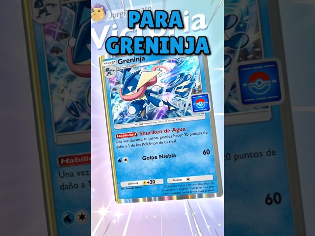 Vídeo relacionado con Pokémon TCG: Baraja de batalla Greninja ex (mazo de 60 cartas listo para jugar)