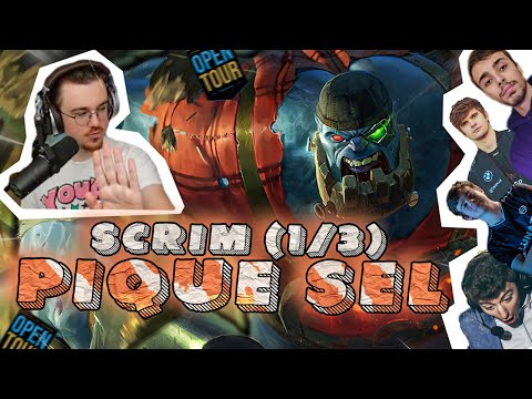 SCRIM AVEC LA TEAM PIQUE SEL! ft @rhobalas @Chap_GG @traytonlol @joinz