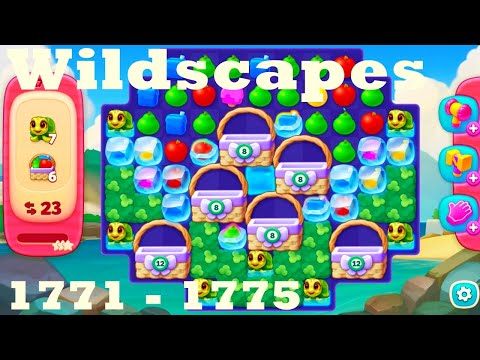 Wildscapes Level 1771 - 1775 HD Walkthrough | 3 - match game | gameplay | android | ios | pc | app