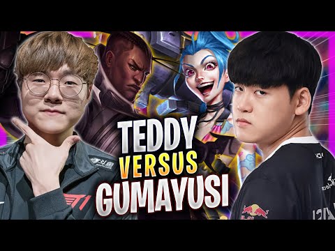 GUMAYUSI vs TEDDY! - T1 Gumayusi Plays Jinx ADC vs Teddy Lucian! | Season 2023