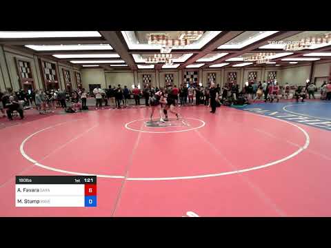 180 Lbs Rr Rnd 3 - Alyssa Favara, Garage Boyz Wrestling Vs Marloe Stump, Mavericks Wrestling E601