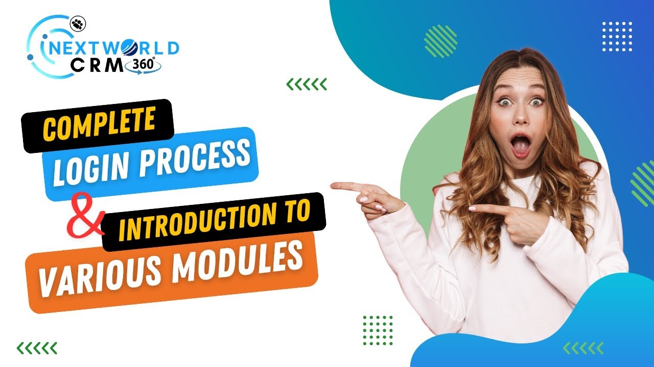 How to Login & Overview of NextWorldCRM360 Modules | Complete CRM Walkthrough