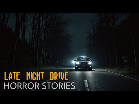9 Scary TRUE Late Night Drive HORROR STORIES | With Rain Saond 