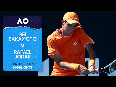 Rei Sakamoto v Rafael Jodar Highlights | Australian Open 2026 First Round