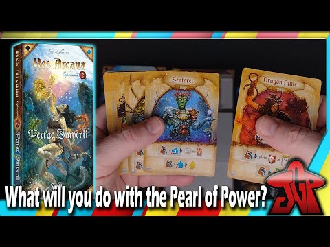 SILENT unboxing: Perlae Imperii expansion for Res Arcana