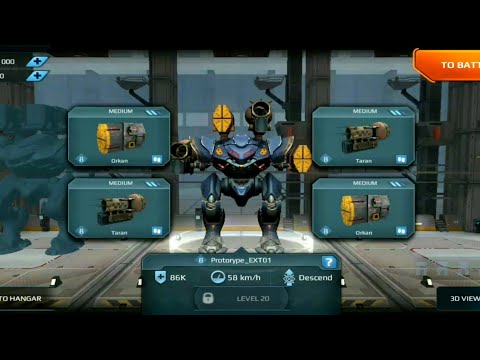 War Robots - New Spectre jump bot!!!!!