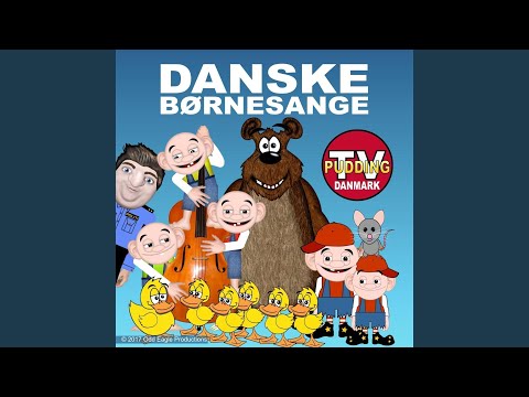 Fem Små Aber Hoppede I Sengen