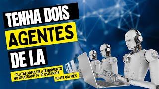 🔥 Automatize seu Atendimento com 2 Agentes de IA + Plataforma para até