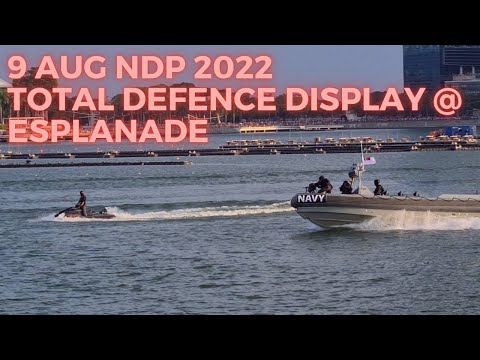 🇸🇬 NDP 2022 (9 Aug) - Total Defence Display @ Esplanade