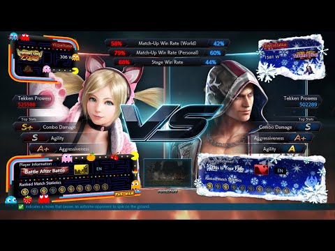 Tekken 7 | ZeeThanos (Lucky Chloe) VS King of Zafina (Steve) |Rank Match|