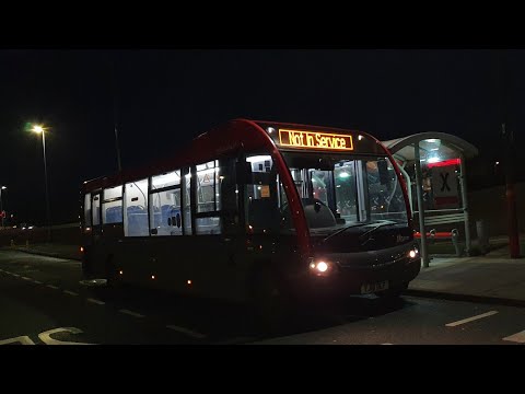 SOLO POWER: Journey on Route 558 | YJ18DLF - Gateshead Central: Optare Solo SR M925