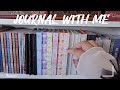 ASMR Journaling Mixed Vintage And Modern Collage Hot Air Balloons