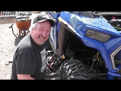 Installing Bandit Level 4 Shocks on a 2022 Polaris Rzr Trail