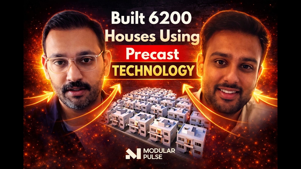 Quietly Built one of India’s Biggest Precast Project  | Precast Concrete Show