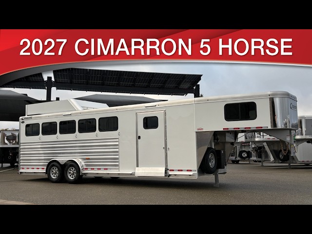 Preview image of 2027 Cimarron Norstar 5 Horse Gooseneck youtube video