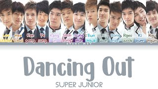Super Junior (슈퍼주니어) - Dancing Out [HAN | ROM | ENG Color Coded Lyrics]