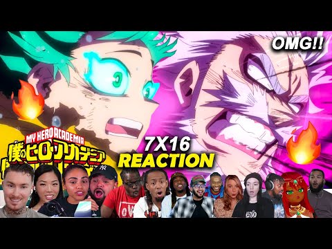 GENTLE IS BACK TO RESCUE!!🔥🤯"The Chain Thus Far" My hero Academia Episode 7x16 Reaction Mashup